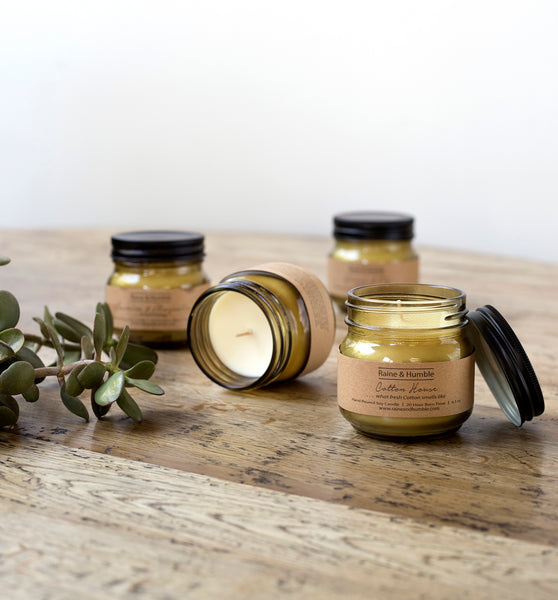 Soy wax jar candle - Cotton House