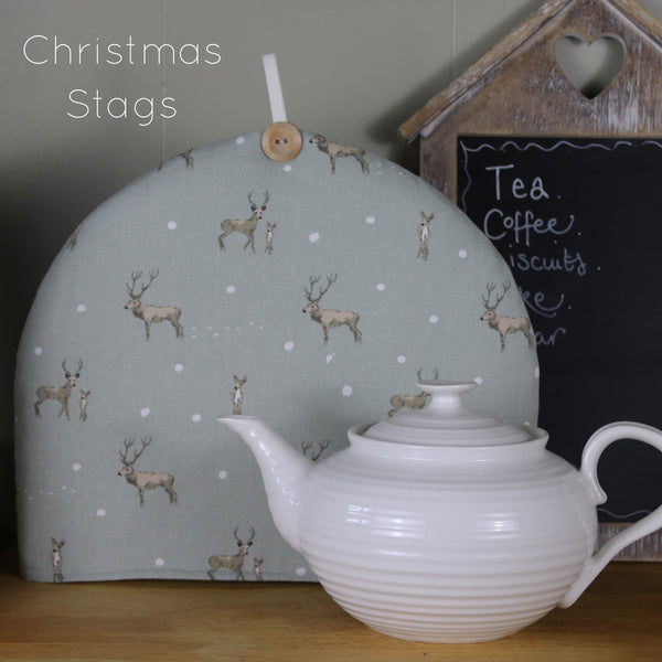 Sophie Allport tea cosy. Handmade by Harris and Home in animal print dog bees, birds and poppy fabrics