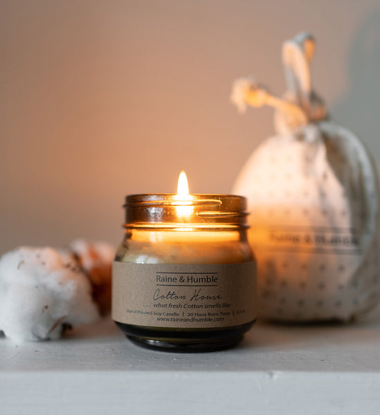Soy wax jar candle - Cotton House